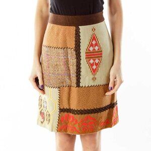 Tabitha Brown Tribal Pencil Skirt